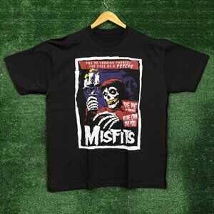The Misfits Earth A.D./Wolfs Blood Punk Rock Band T-Shirt Size Extra Large